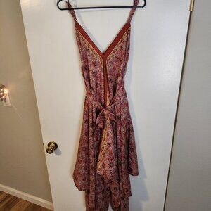 Women's Sunflower Jumpsuit Dress One size